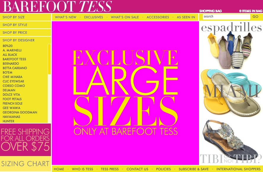 Fab Site: BarefootTess.com Fab Site: BarefootTess.com